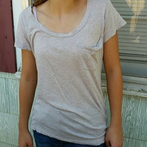 Bundle of 2 scoop neck relaxed fit tees